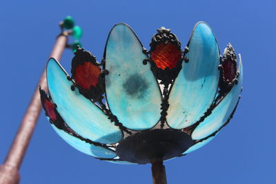 Low angle view of blue sky