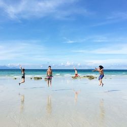 People on beach