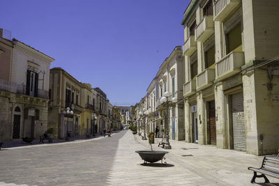 Buildings in city