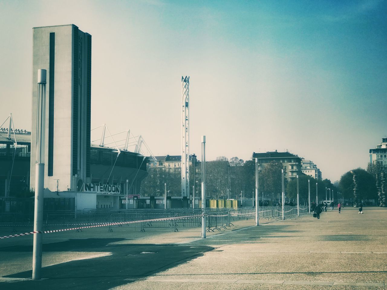 PANORAMIC VIEW OF CITY AGAINST SKY