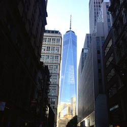 Low angle view of office building