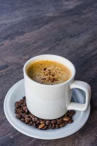 Close-up of drink on table