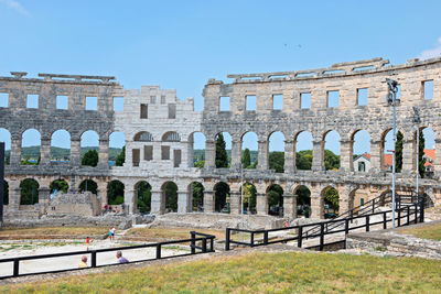 View of historical building against sky