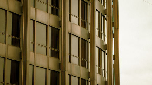 Low angle view of residential building 