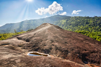 Panoramic view of landscape against sky