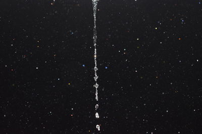 Low angle view of star field at night