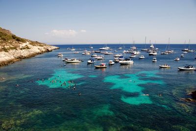 Levanzo island beach