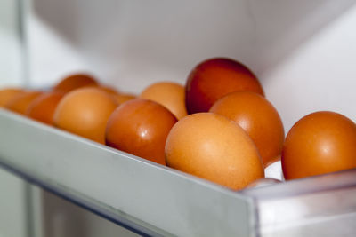 Close-up of fruits in container