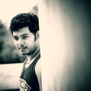 Portrait of young woman