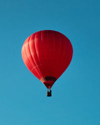 Hot air balloon festival in summer in wisconsin
