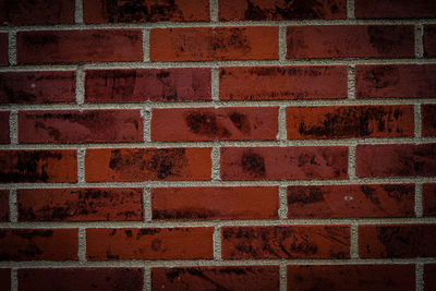 Full frame shot of brick wall