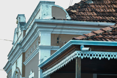 Low angle view of building against sky