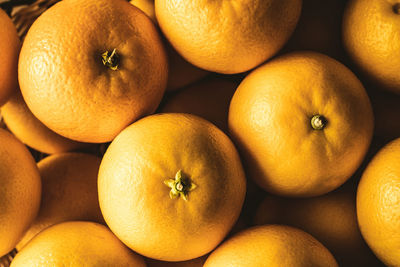 Full frame shot of oranges