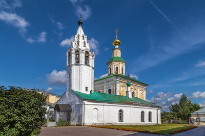 Church of the martyr george the victorious in vladimir city center, russia