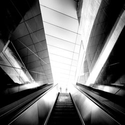 Low angle view of modern building