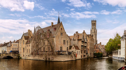 A landmark of brugge, rozenhoedkaai