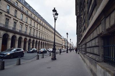 Buildings in city against sky