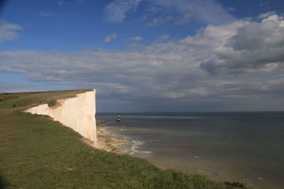 Land, sea and clouds