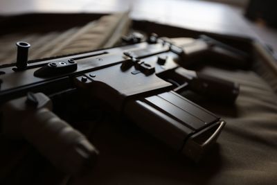 Close-up of computer keyboard