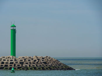 Oostende at the north sea