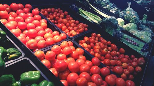 Fruits for sale at market stall