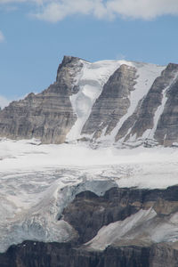 Snow covered mountain
