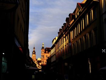 Buildings in city