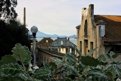 Buildings against sky