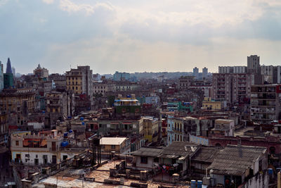 Cityscape against sky