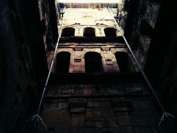 Interior of old building