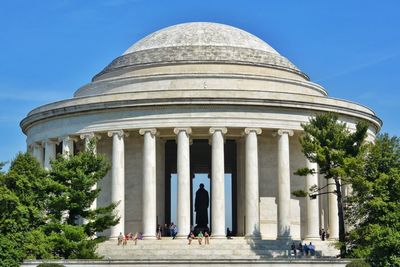 Low angle view of dome