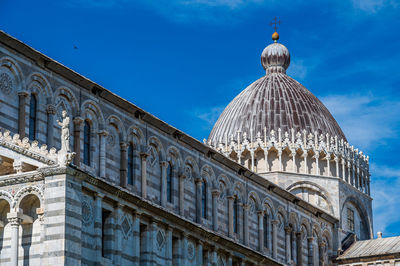 Low angle view of cathedral against sky in city