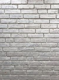 Full frame shot of brick wall