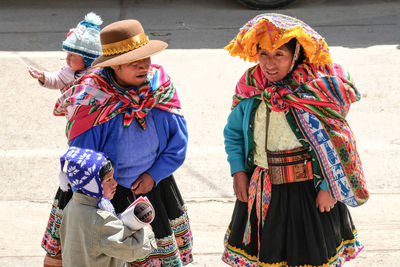 Woman in traditional clothing