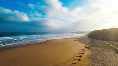 This is imi'nterga beach in mirleft, morocco. 