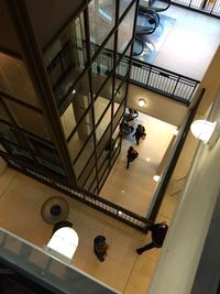 Low angle view of staircase