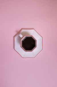 Directly above shot of electric lamp against wall