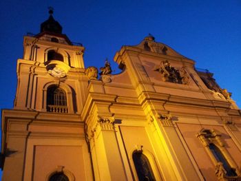 Low angle view of church