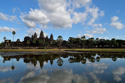 Temple in the angkor complex, cambodia.
