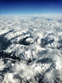 Aerial view of landscape