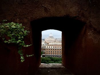 View of old building