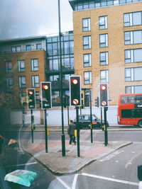 View of city street