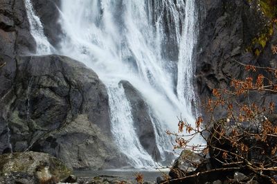 View of waterfall