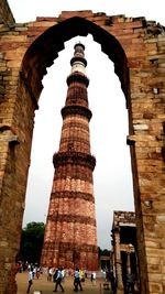 Historic building against clear sky