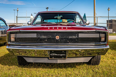 View of vintage car