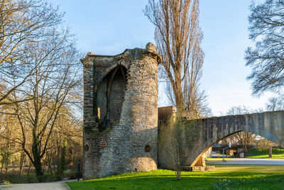 View of old building