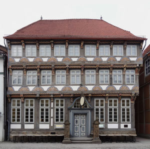 Facade of old building