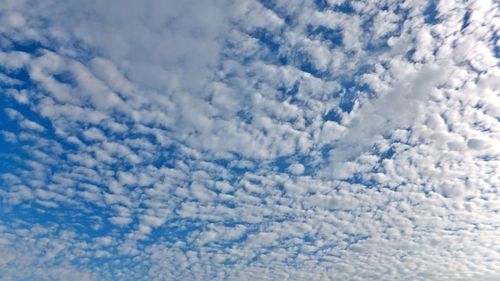 Full frame shot of cloudscape