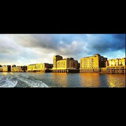 River with buildings in background