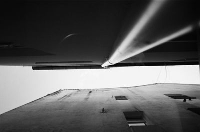 Low angle view of building against sky